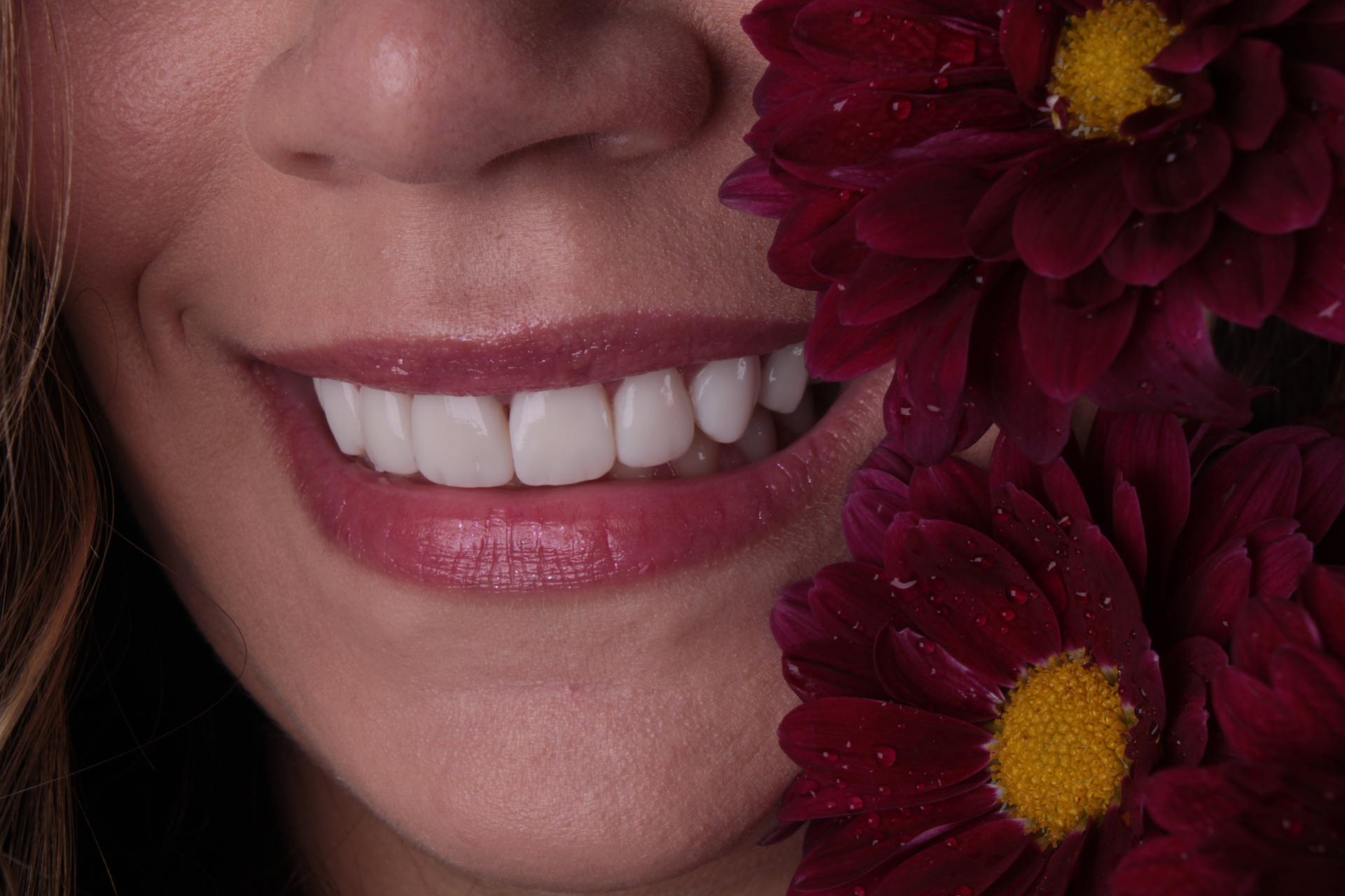 Sorriso com flores — 6